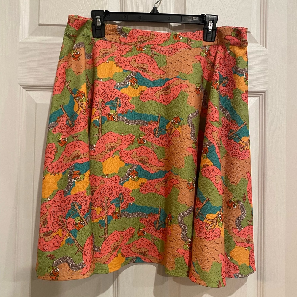 🐸🪕NWOT Frog Banjo Cottage core Skirt